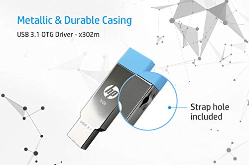 Image of HP x302M 16GB OTG 3.1 Pen Drive