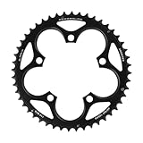 road bike 48 mph Fabricado en aluminio SRAM Plato TRUVATIV Road GXP 110mm 48D ALU.Negro