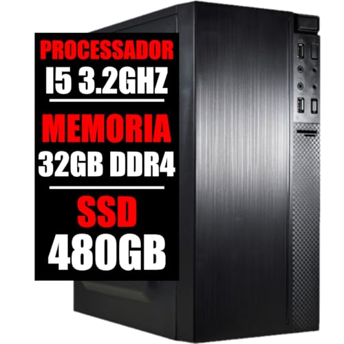 Pc Computador Intel Core i5 6 Geração, Ssd 480GB, 32Gb Ddr4 (16GB