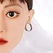 Casvort 2 PCS 12mm (1/2'') Hypoallergenic 316 Stainless Steel Silver Simple Saddle Plugs Ear Gauges Tunnels Piercing Expander Stretchers Fashion Body Jewelry