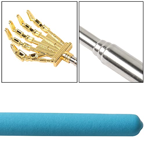 Sinloon Back Scratcher Hand Massager Backslap(2- Pack) Portable Extendable Telescopic Metal Back Scratchers With Rubber Handles (Manipulator) #TOP1