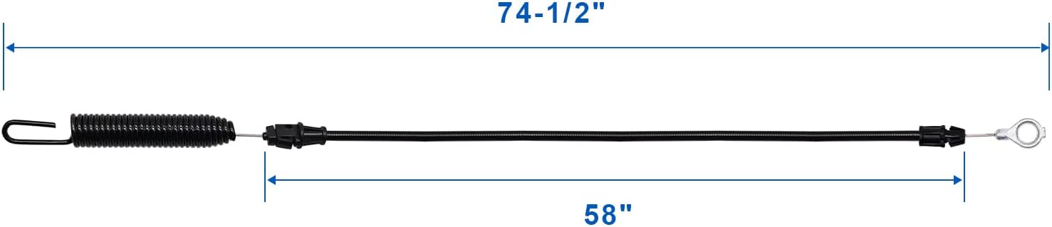 Poagavgs Pro-Parts 584243501 Clutch Cable for for Husqvarna Craftsman Poulan Lawn Tractor