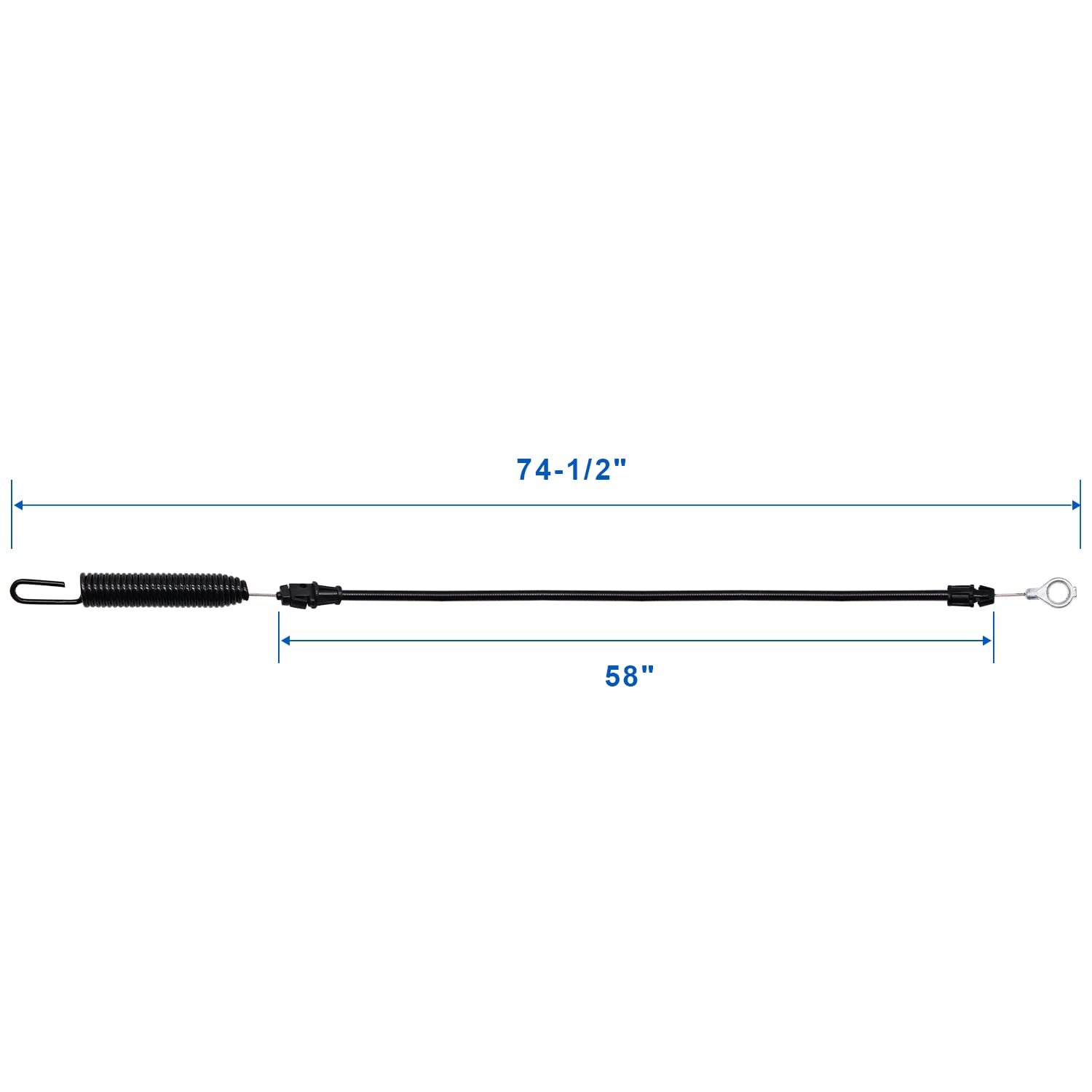 Pro-Parts 584243501 Câble d'embrayage pour tracteur à gazon Husqvarna Craftsman Poulan