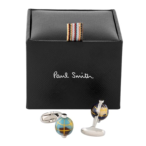 PS Paul Smith Men's Globe Cufflinks, Blue, One Size2