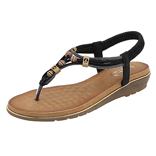 Sandale confort femme pour soulager les pieds sensibles en marche active