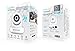 2-Pack Amcrest UltraHD IP3M-941W 2K (3MP/2304TVL) WiFi IP Camera w/Pan/Tilt, Dual Band 5ghz/2.4ghz, 90 Degree FOV (White)