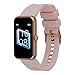 Produktbild XCOAST Cadiz - Smartwatch Damen Herren, Blutdruck & Blutsauerstoffmessung, iOS & Android kompatibel, Fitness Tracker mit Farbdisplay, Schlafanalyse (Rose)