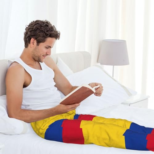 Pyjama flanelle Colombie homme idée cadeau idéal avec poches