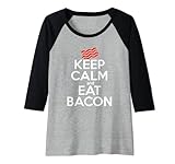 Photo Gallery donna keep calm & eat bacon divertente regalo per amanti della pancetta, uomini e bambini maglia con maniche raglan Photo Gallery donna keep calm & eat bacon divertente regalo per amanti della pancetta, uomini e bambini maglia con maniche raglan