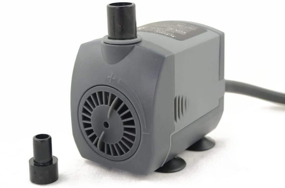 AQL RIser Pump RP5000 - pomap de remontées pour aquariums d'eau douce et marine fontaines et petits étangs avec portée réglable, jusqu'à 5000L/h