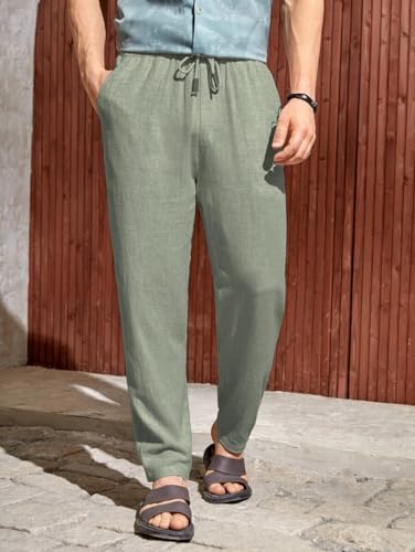 Image of JVX Men Trouser || Lilen Trouser for Men || Lilen Pant (TROUSER-07)