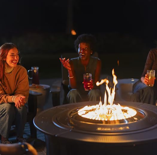 Fogata de gas Infinity Flame Solo Stove 42in diámetro x 20in alto miniatura 8