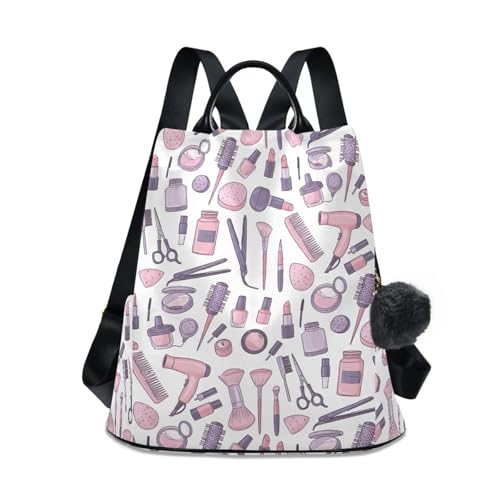 Sac à dos shopping rose pastel pour flâner en ville en toute sécurité