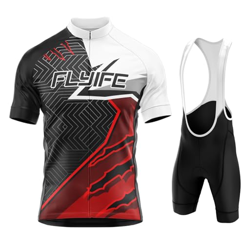 Vêtements cyclisme pro homme maillot manches courtes short gel 9D 4XL