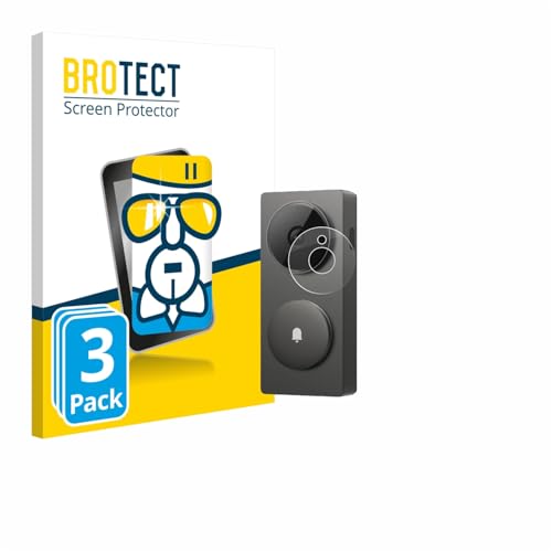 BROTECT BROTECT Schutzglas für Aqara Hub G410 (3 Stück) Schutzfolie Panzer Folie Glas Displayschutz [Extrem Kratzfest 9H, Anti-Fingerprint,Transparent]