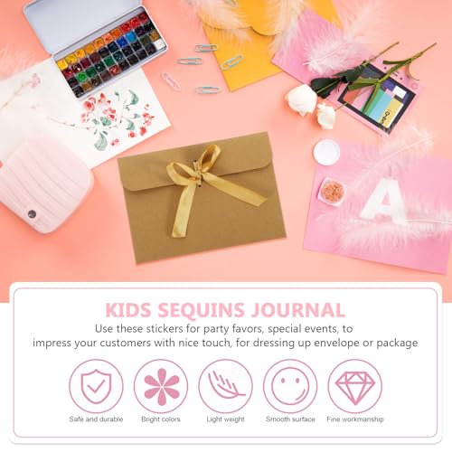 Sobres de papel kraft vintage con cinta de protección premium para tarjetas de oficina 3