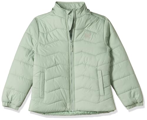 Image of Amazon Brand - Symbol Girls Girls Quilted Winter Jacket with Detachable Hood | Age 2-12 Years