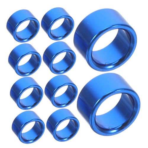 balacoo Bird Leg Ring Bands 10pcs Aluminum Pigeon Identification Bands Easy Install Comfortable Fit