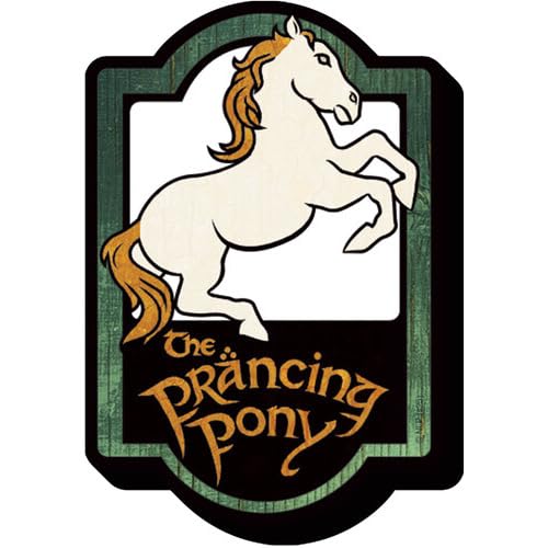 Lord of the Rings Prancing Pony Funky Chunky Magnet