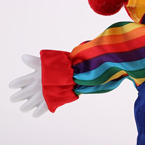Muñeco Payaso de Porcelana Prettyia 38 cm miniatura 5