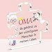 Produktbild LOHAME Oma Geschenk Geburtstag Großmutter Muttertagsgeschenk Oma Geburtstagsgeschenk Großmutter Acrylschild Mit Spruch Beste Oma Geschenk von Enkelkinder für Muttertag Geburtstag