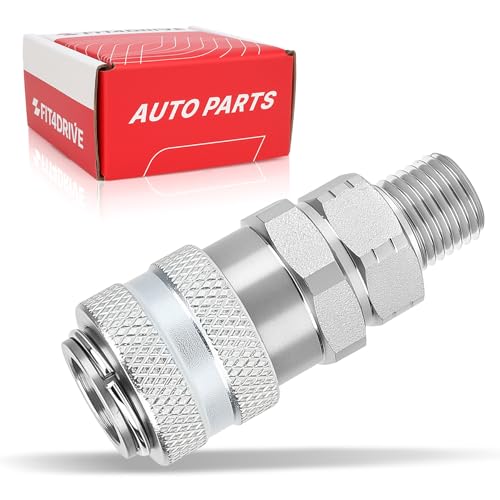 OTC 5869-1 Fuel System Coupler Fitting Compatible with Detroit Diesel S60, Cummins, Caterpillar, MBE900, MBE4000 Engines for Connection to 'Compu-Check' Quick Connect Fitting Replace J-47912-QC