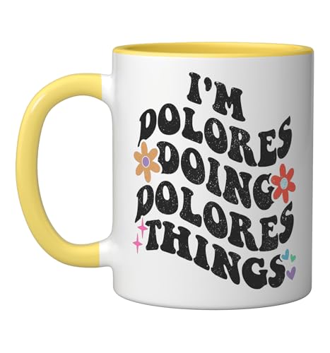 Taza cerámica para mamá amarilla/blanca 11oz miniatura 1