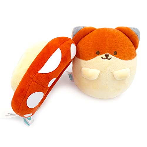 Anirollz 6" Official Stuffed Animal Plush Floatie Doll Food Toy |Soft, Squishy, Warm, Cute, Comfort, Safe| Pillow With Flamingo Swan Chicken - Birthday Deco Graduation Gift - Fox #TOP1