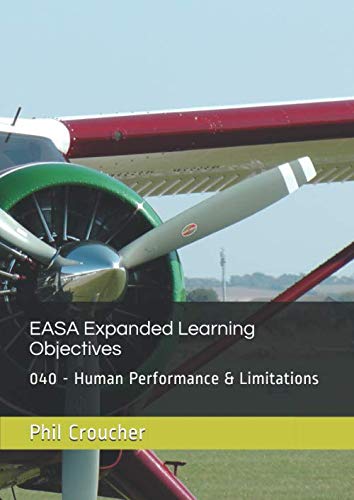 Independently published EASA Expanded Learning Objectives: 040 - Human Performance & Limitations