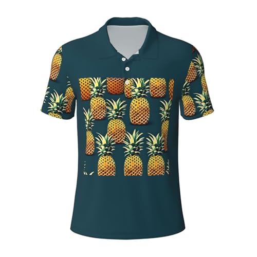 Polo imprimé ananas homme : le compagnon respirant de vos voyages et week-ends
