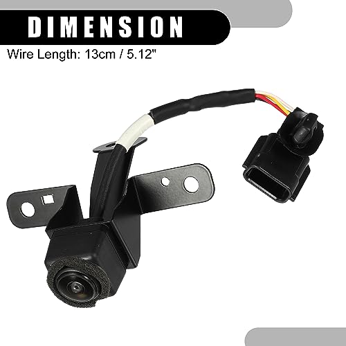 Image of Rear View Back Up Camera No.284F1-6FL0A - Car Rear Park Assist Reverse Camera - for Nissan Rogue 2018-2020 Plastic Black - 1 Pc