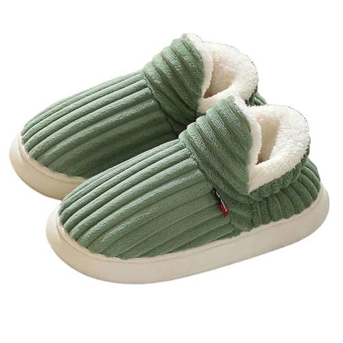 Pluffi Slipper Booties For Women Women's Fuzzy Winter Bootie Slippers Knitted Ankle Boots Slides Warm House Shoes Outdoor Indoor with Plush Fur Lining4