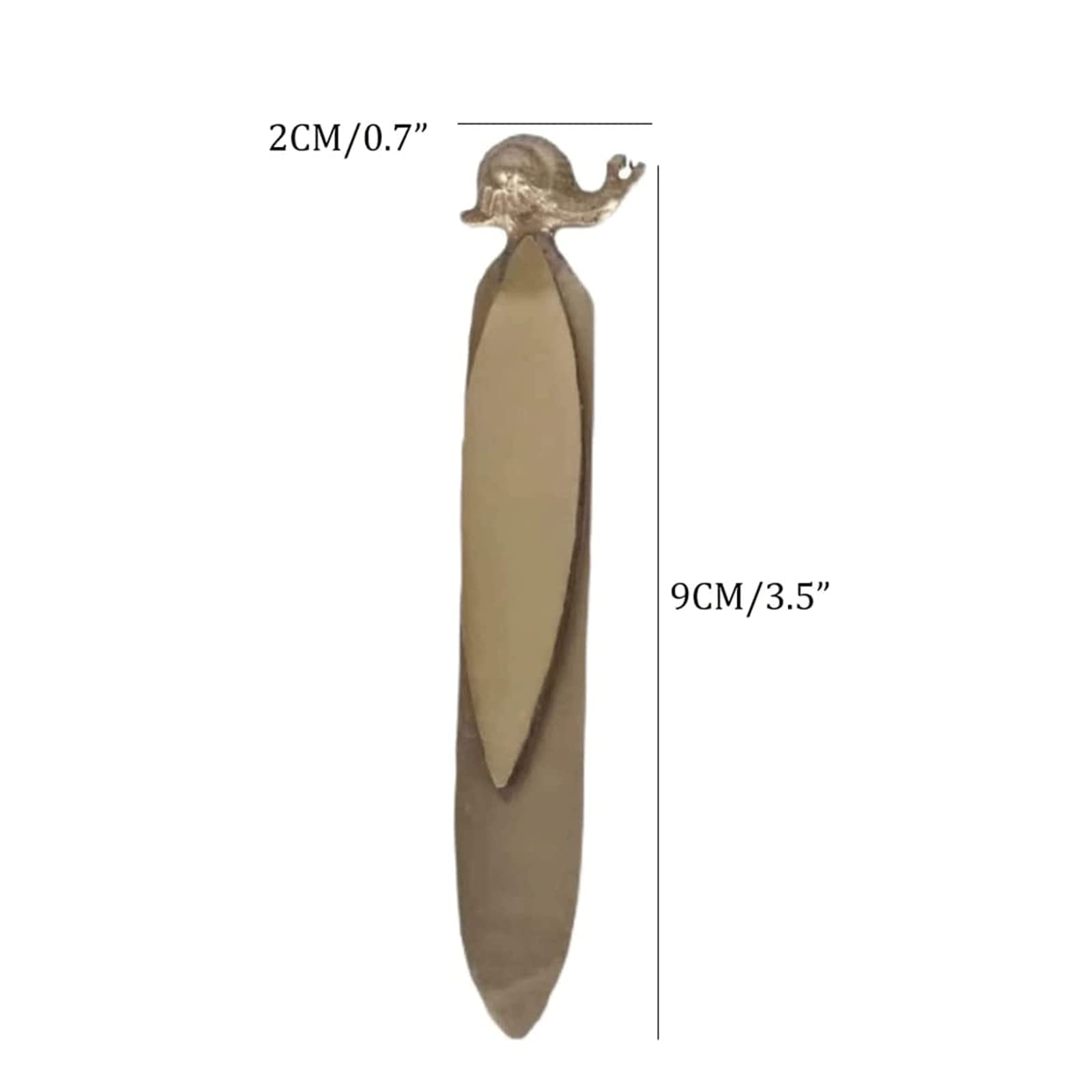 Zakładki do książek Leuke metalen bladwijzer handgemaakte slak boekenleggers draagbare leespagina markers fashion design cadeau voor boekenliefhebbers Elegancki retro
