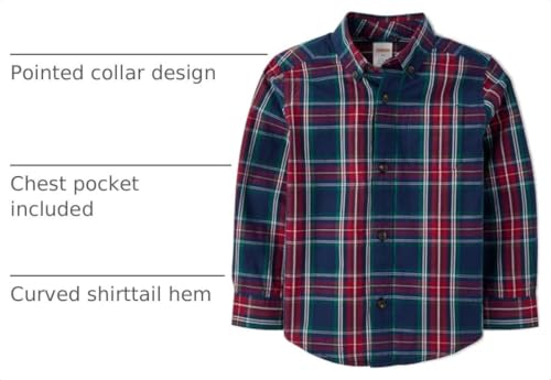 Image of Gymboree Boys' and Toddler Long Sleeve Button Up Shirt