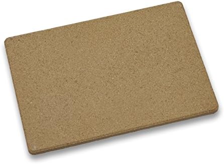 Kitchen Supply Company Kitchen Supply 4407 Pizza/Baking Stone for Toaster Oven, 7" x 10", Brown