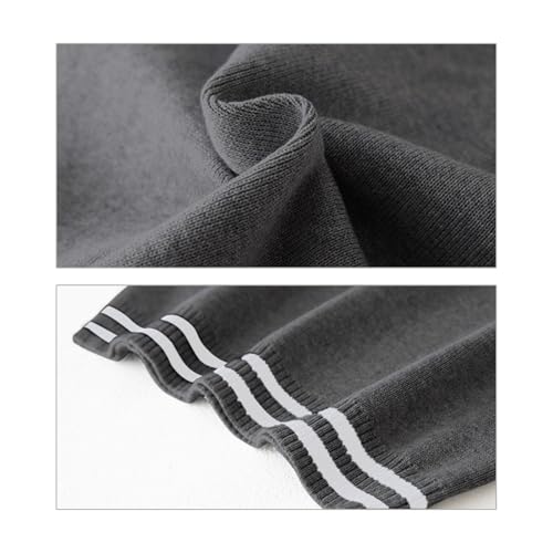 School Uniform Sweater Vest Teen Girls Y2K V Neck Knitted Sleeveless Pullover Tank Tops Kids Fall Classic Waistcoat3