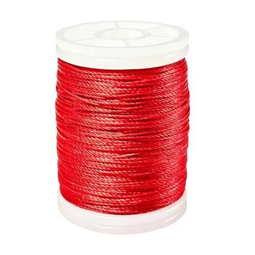 Sinfaiun Bow String Serving Thread 120 yard/110m Archery Bowstring Serving Peep Sight String for Recurve Compound Bow Tying Nock Point Accessories
