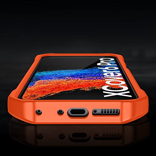 Image of BELTRON Galaxy XCover6 Pro 5G Heavy Duty Case, Industrial Strength Armor Case with Reinforced Technology for Samsung Galaxy XCover 6 Pro 2022 SM-G736 (AT&T FirstNet Verizon) - Safety Orange