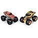 Monster Jam, Official Earth Shaker Vs. Bad Company Die-Cast Monster Trucks, 1:64 Scale, Kids Toys for Boys Ages 3 and up
