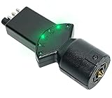 Oyviny 7 Way Blade & 4 Pin Trailer Light Circuit Tester with LED Indicators 6 Function Light Tester