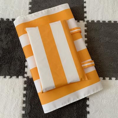 Replacement Fabric Cloth for Recliner Beach Folding Chair Kits Oxford&Canvas 115x43cm 45x17Inch 8