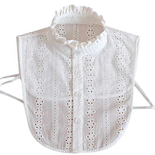 Tandou Krageneinsatz Damen Baumwolle Fake Kragen Blusenkragen Einsatz