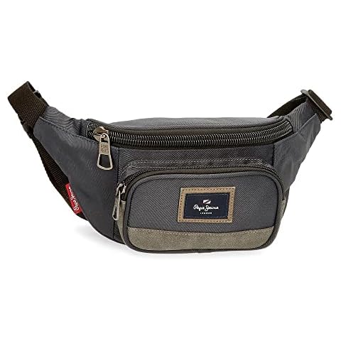 Pepe Jeans Harry Riñonera con Bolsillo Gris Cover