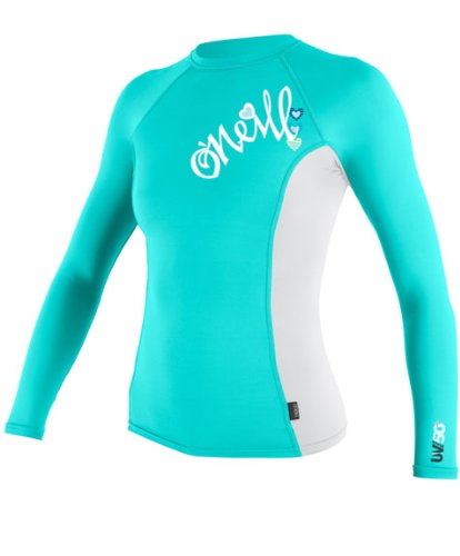 Image of O'Neill Girls Skins Long Sleeve Crew