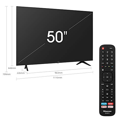 Hisense-UHD-TV-2020-50AE7000F-Smart-TV-Resolucion-4K-con-Alexa-integrada-Precision-Colour-escalado-UHD-con-IA-Ultra-Dimming-audio-DTS-Studio-Sound-Vidaa-U-40-Color-Negro