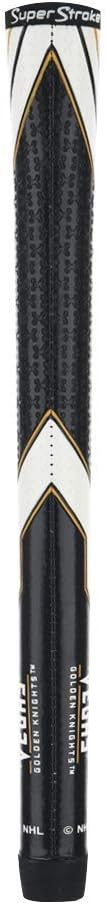 SuperStroke NHL Traxion Tour Golf Club Grip, Las Vegas Golden Knights (Standard) | Improves Feedback and Tackiness | Reduces Taper to Minimize Grip Pressure | Polyurethane Outer Layer