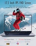 17 inch Laptop Computers,12th Generation Processor N95 4C 4T(Up to 3.4Ghz),16GB DDR4 RAM 512GB SSD,1920*1080,10000mAh Large Battery,Type-C(Date), WiFi5,BT,RJ45,Dual Stereo Speakers, Backlit Keyboard - Image 3