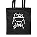 Azeeda 'Barbecue Grill' Sac fourre-Tout Noir Classique (ZB00010134)