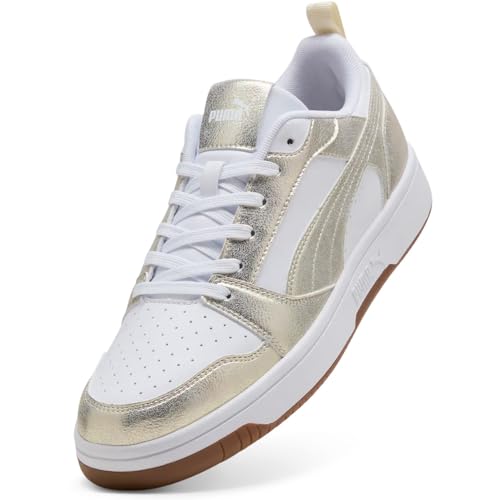 Puma Rebound v6 Low Metallic baskets confortables avec semelle adhérente