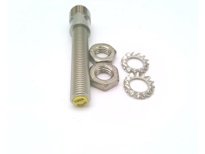 TURCK BI2-EG08-VP6X-H1341 (4602522), 1 LED, 10-30 VDC, 2MM RANGE, 4 PIN, 8MM SIZE, COMPLEMENTARY OUTPUTS, EMBEDDABLE, EUROFAST M12 MALE, FULL THREAD, INDUCTIVE, PNP (SOURCING), SENSOR, STAINLESS STEEL
